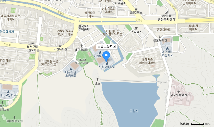 학교 찾아오시는 길 지도